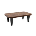 Moderne Houten Salontafel met Strakke Design"**