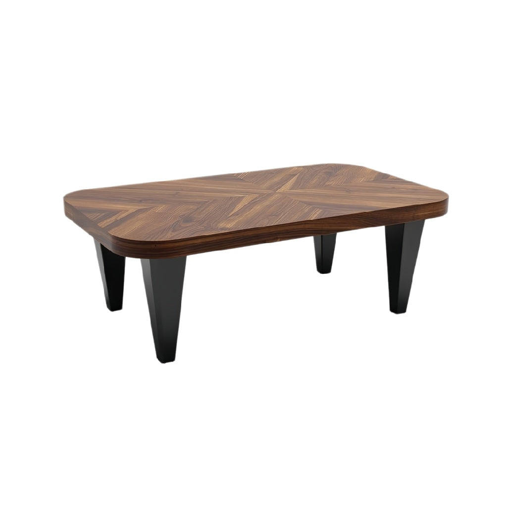 Moderne Houten Salontafel met Strakke Design"**